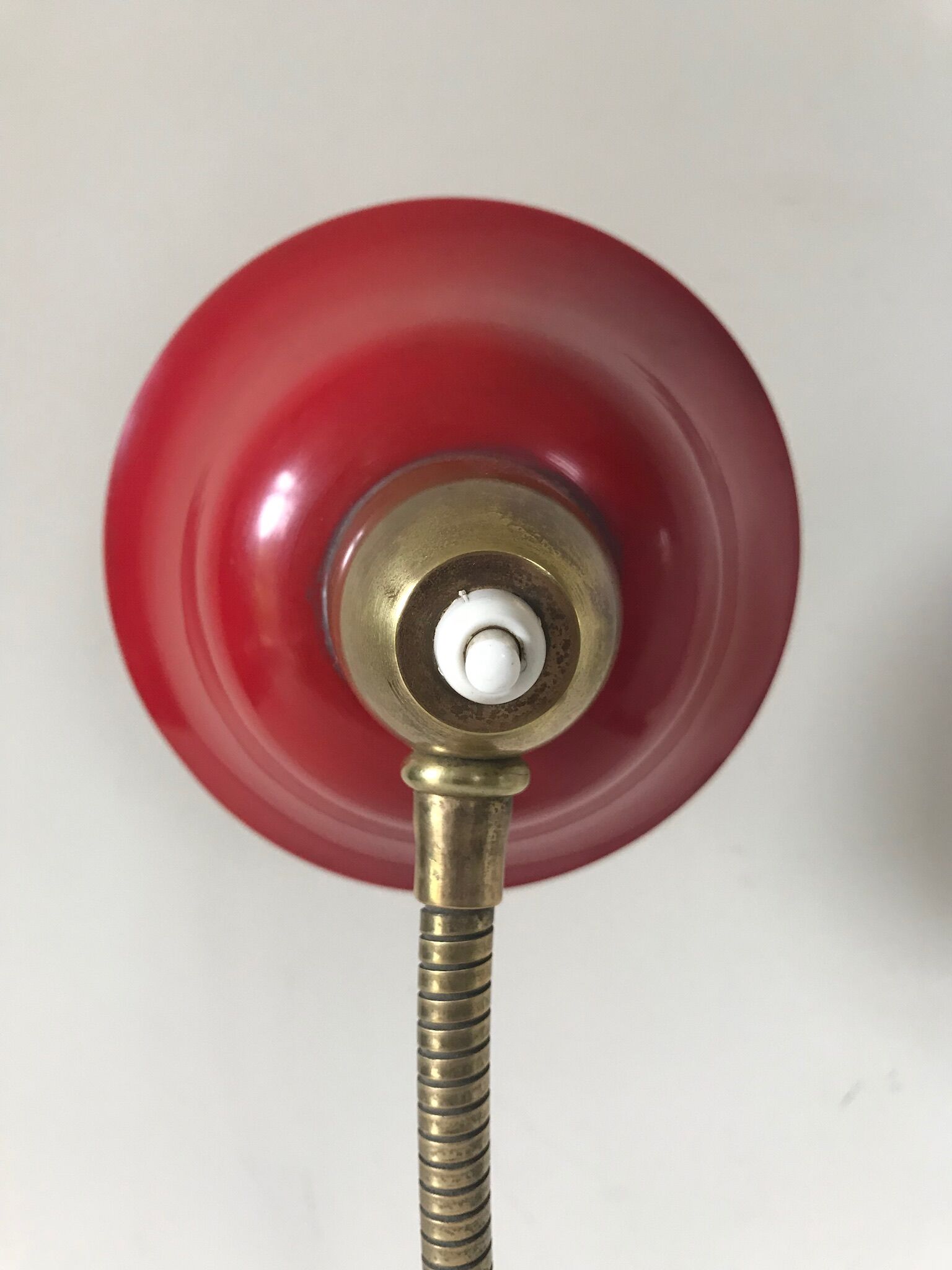 Lamp base marble vintage 60