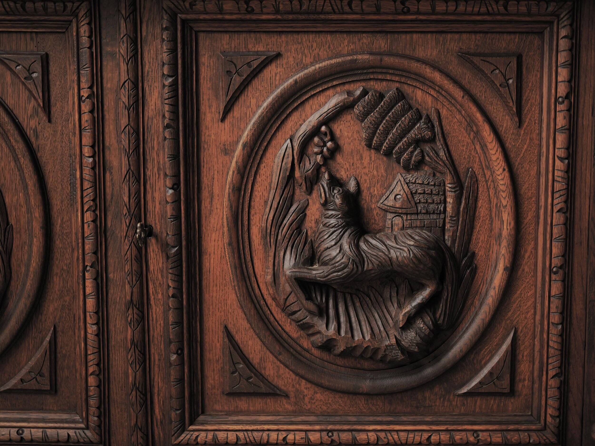 Buffet sculpté de style néo-Renaissance, XIXᵉ siècle