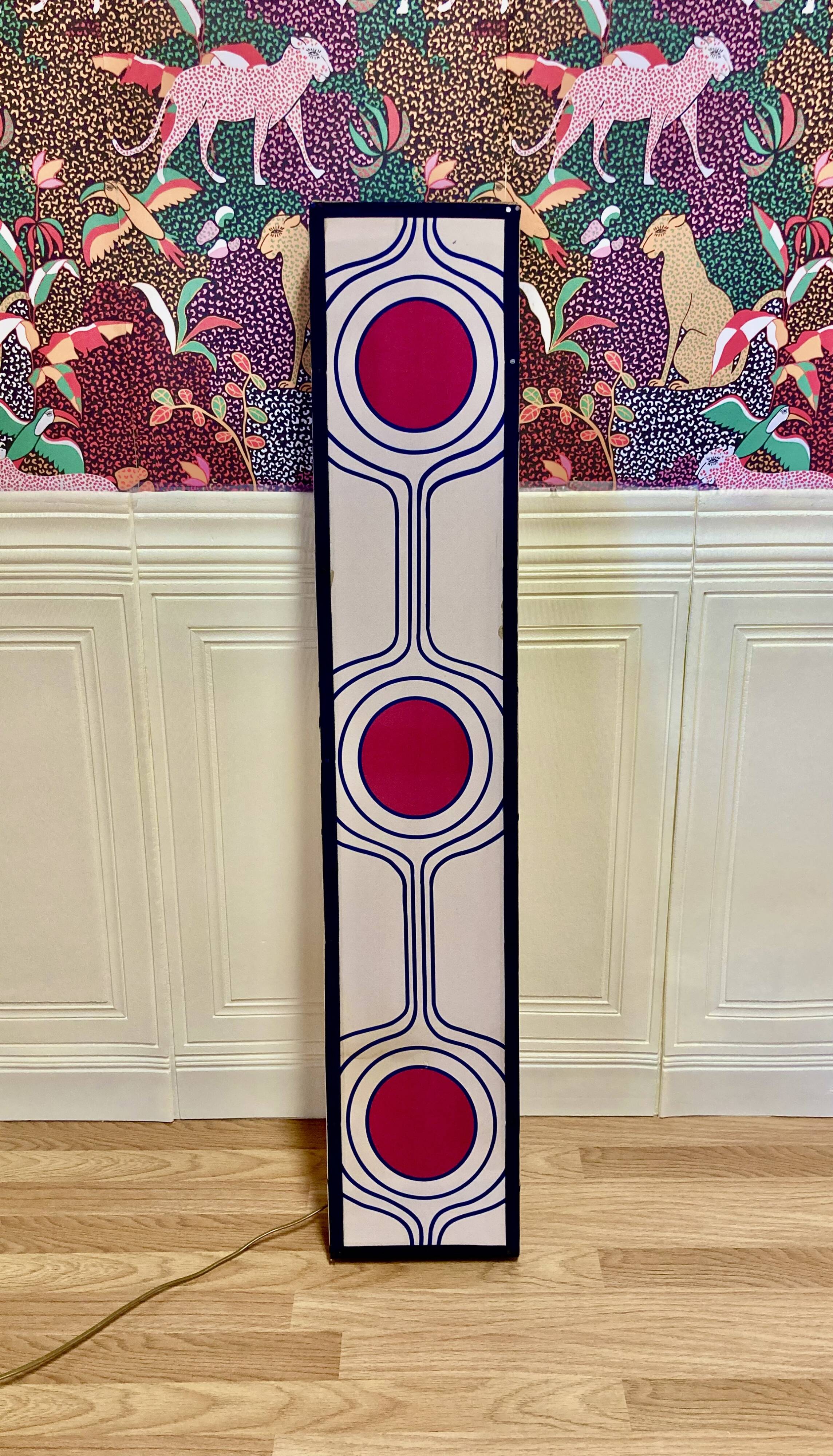Grande applique design scandinave 1950.