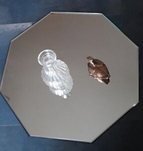 Former mirror table octagonal diameter 39cm