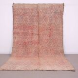 Pink Vintage Beni Mguild Rug 201 CM X 340 CM - tapis berber