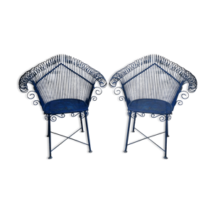 paire de fauteuils de