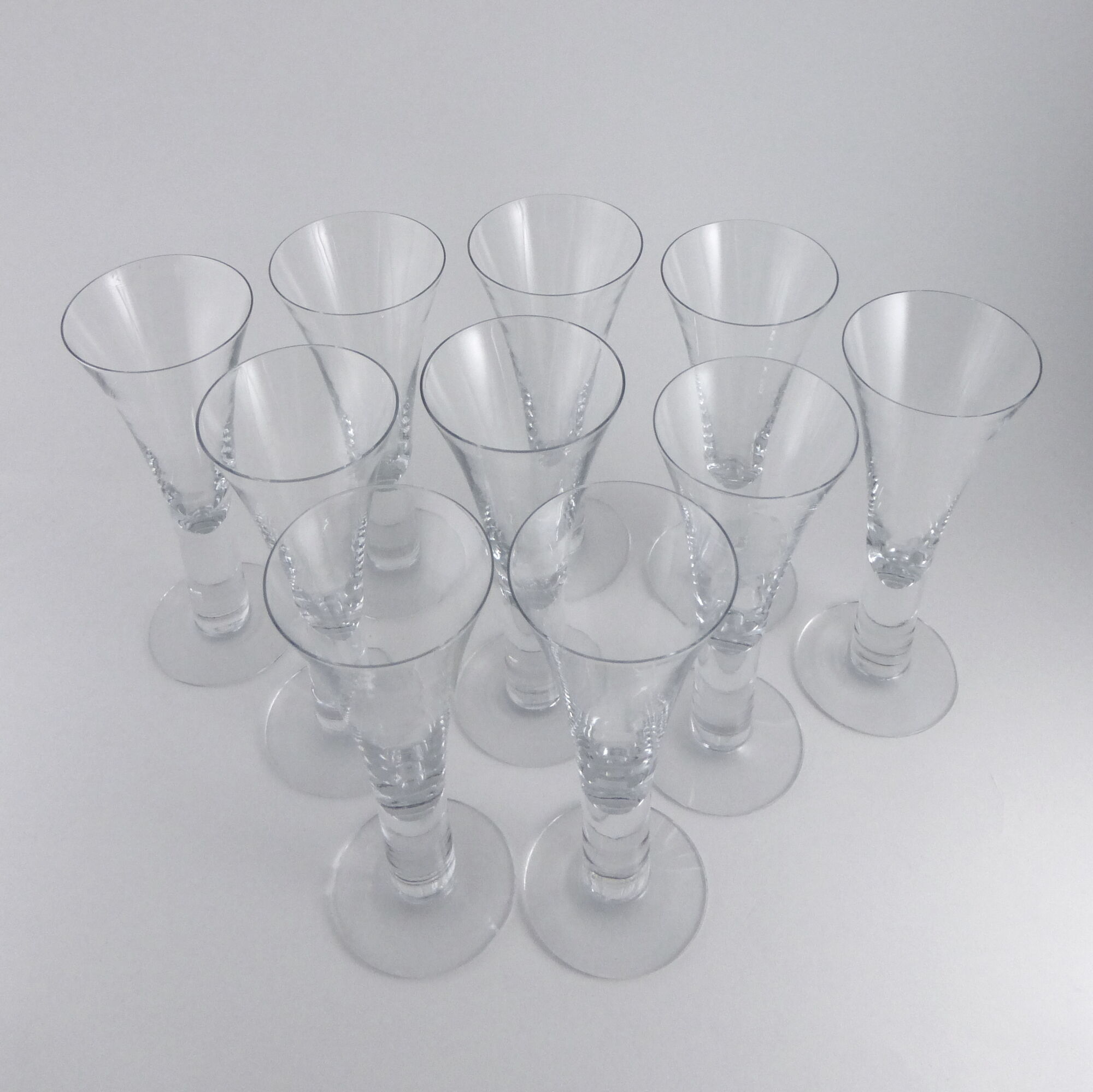 Continuation of wine - Sparkling sign Piersson-Melin - Boda - 1970's glasses