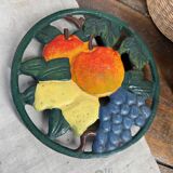 Coloured round cast iron trivia