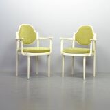 Thonet Side Chairs, Model 644 PV with Velvet Upholstery Hanno v Gustedt 60s