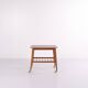 Side table with shelf on wheels - teak - Danish design - 1960s