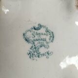 Ensemble cafetière et pot à lait St Amand et Hamage Nord modèle Régence