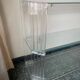 Vintage console made of acrylic and glass