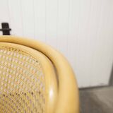 Thonet 210 R armchair in honey-coloured cane