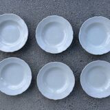 Set of 6 old Maestricht soup plates