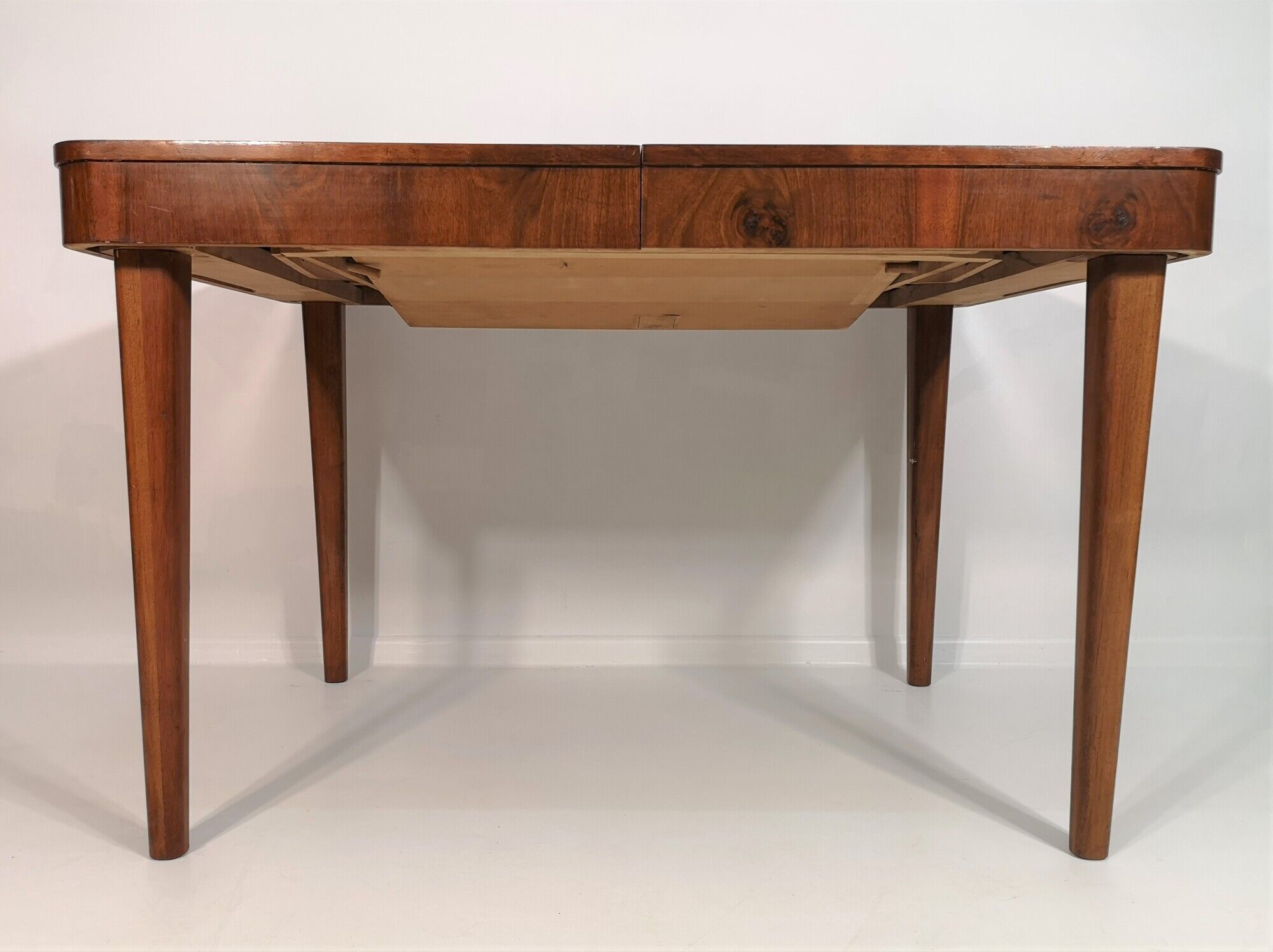 Art deco dining table by Jindrich Halabala for UP Zavody, 1950s