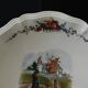 Fruit bowl, earthenware compote dish DIGOIN SARREGUEMINES H. LOUX.