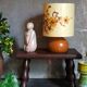 Lampe de chevet en bois vintage