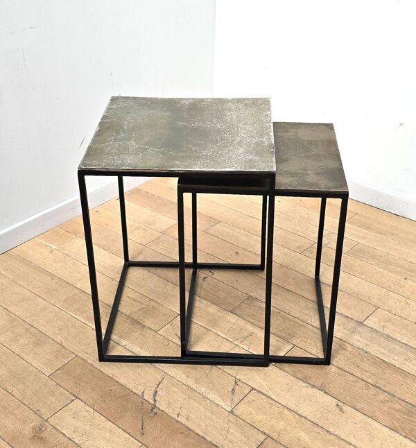 Paire de tables gigognes Pols Potten