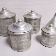Series of old pot spices