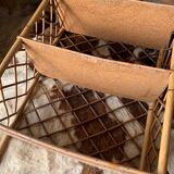 Rattan shelf