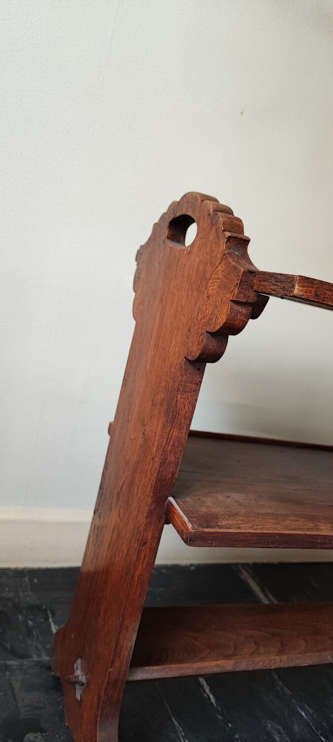 Side table in solid wood