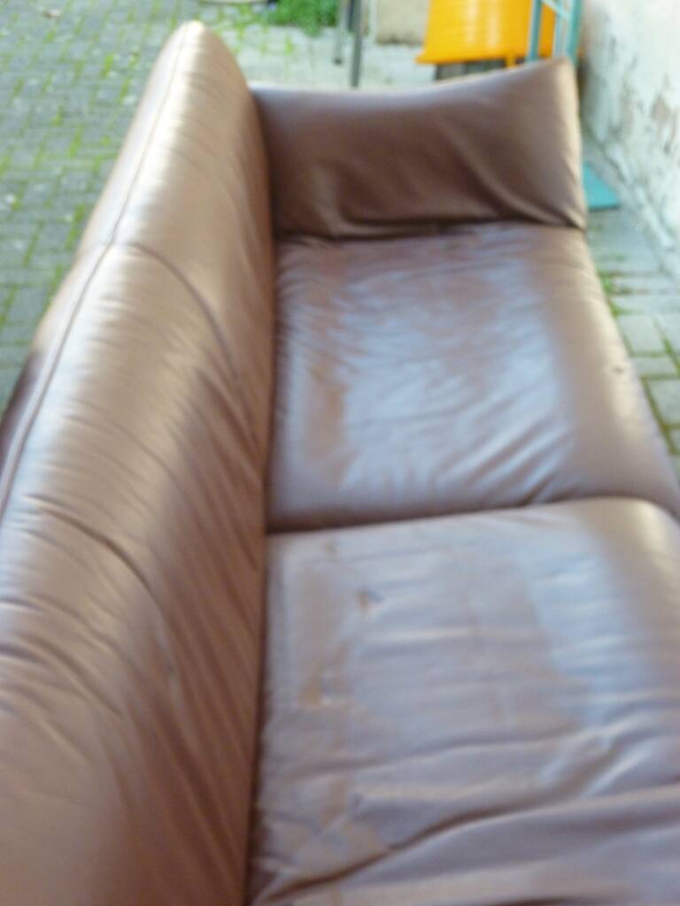70s leather sofa ds 140 de sede