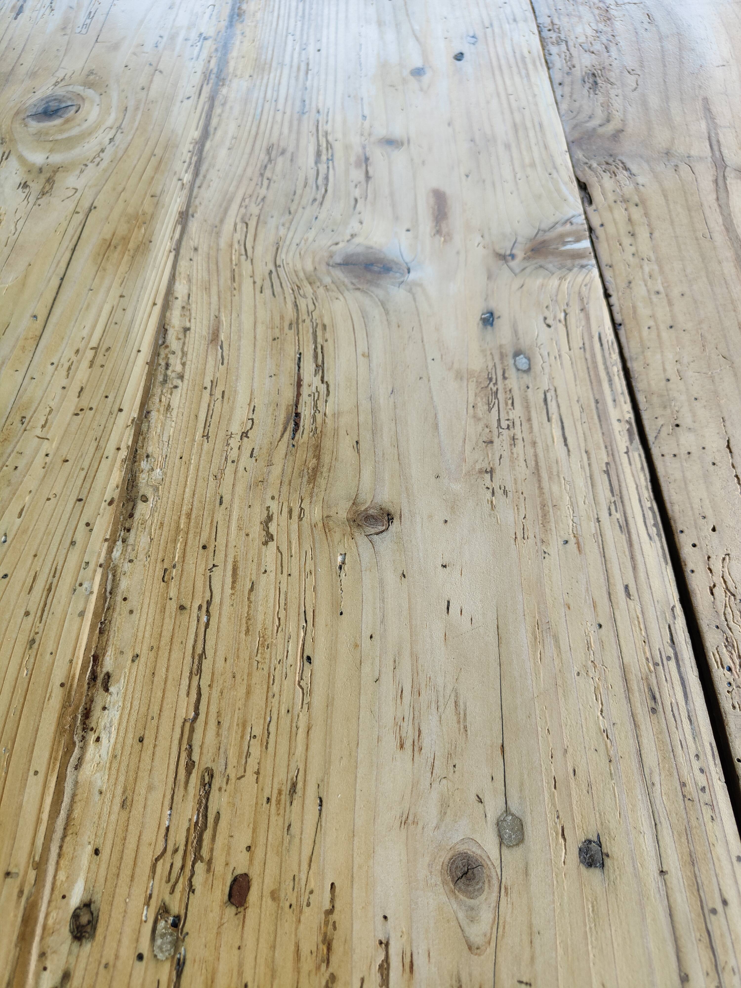 Wooden drop-leaf table