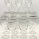 Cut crystal glassware set