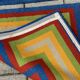 Trio of Vintage Bold Primary Colors Shag Rugs