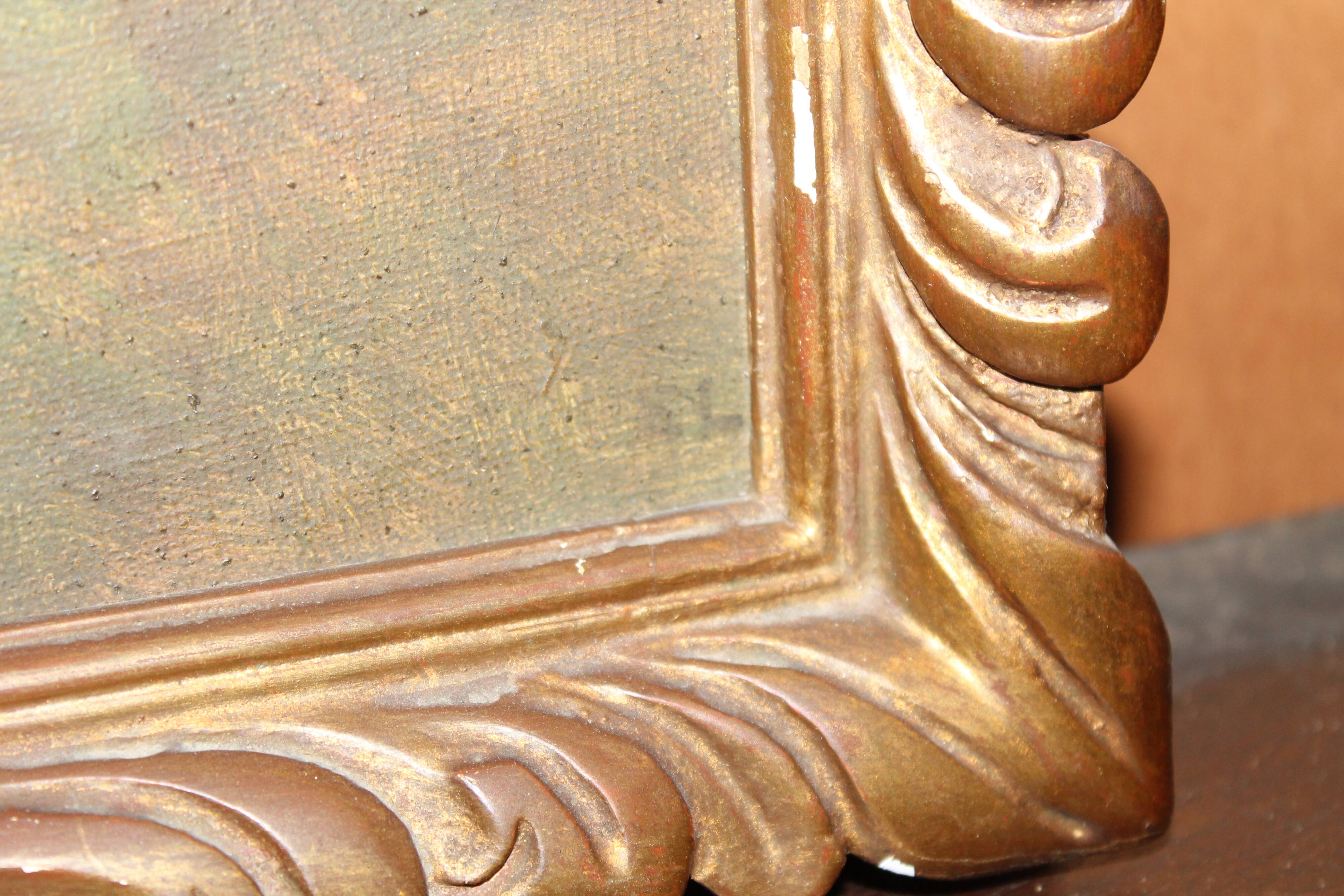 Old signed drill table