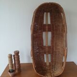 Old rattan sled
