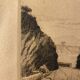 Old engraving, Biarritz, the Devil's Bridge 20th century