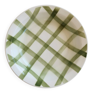 Plat de service rond