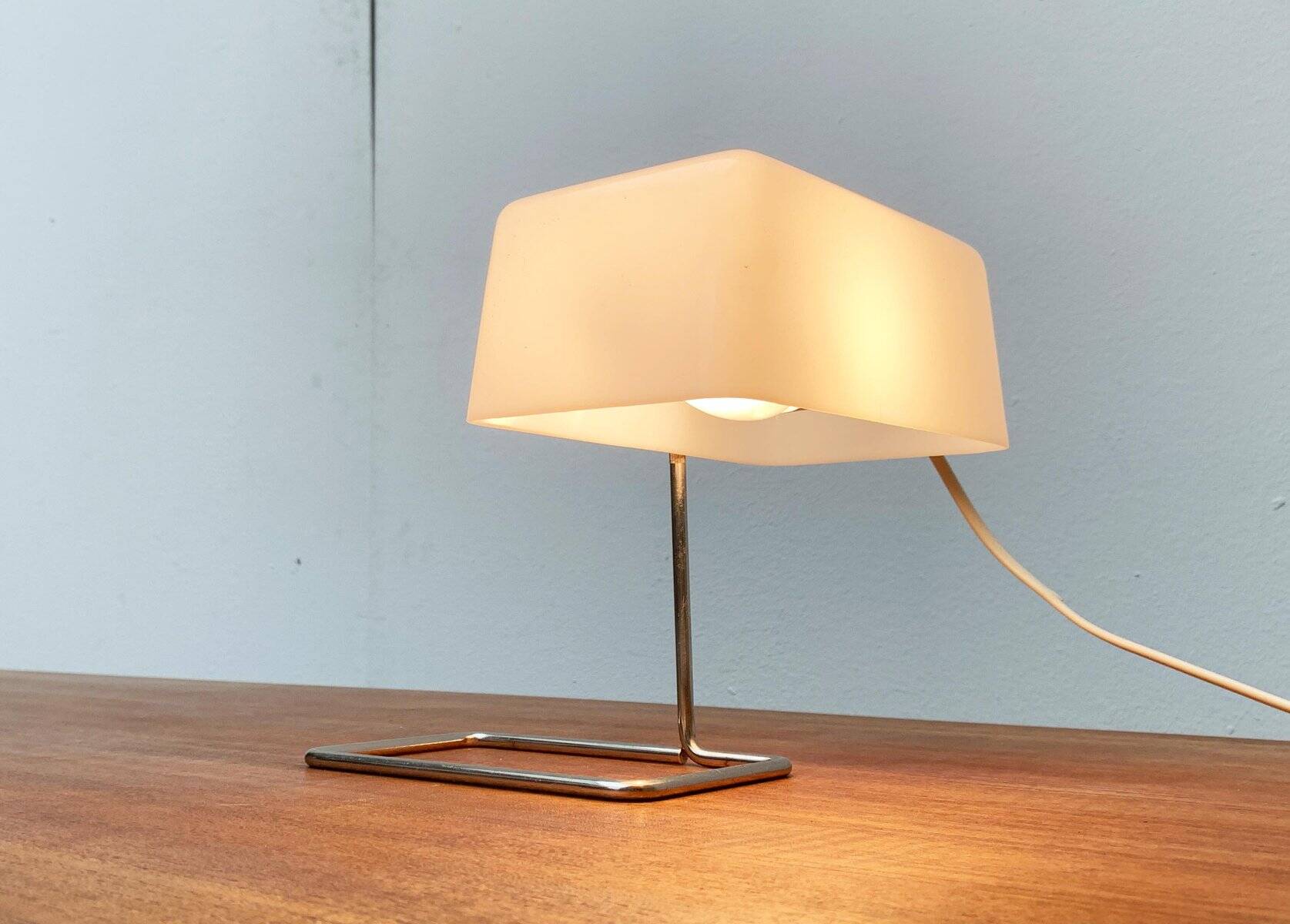 Swiss mid-century table lamp Temde space