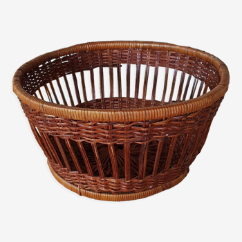 Basket basket round wicker