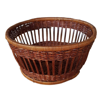 Basket basket round wicker