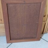 Marquetry mirror