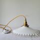 Pendant in serrated opaline