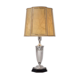 lampe art déco Roberts & Belk plaquée argent ca des années 1920, anglaise
