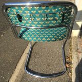 Set of 4 cantilever chairs from the 70s