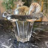 Vase en cristal "fleur" ancien