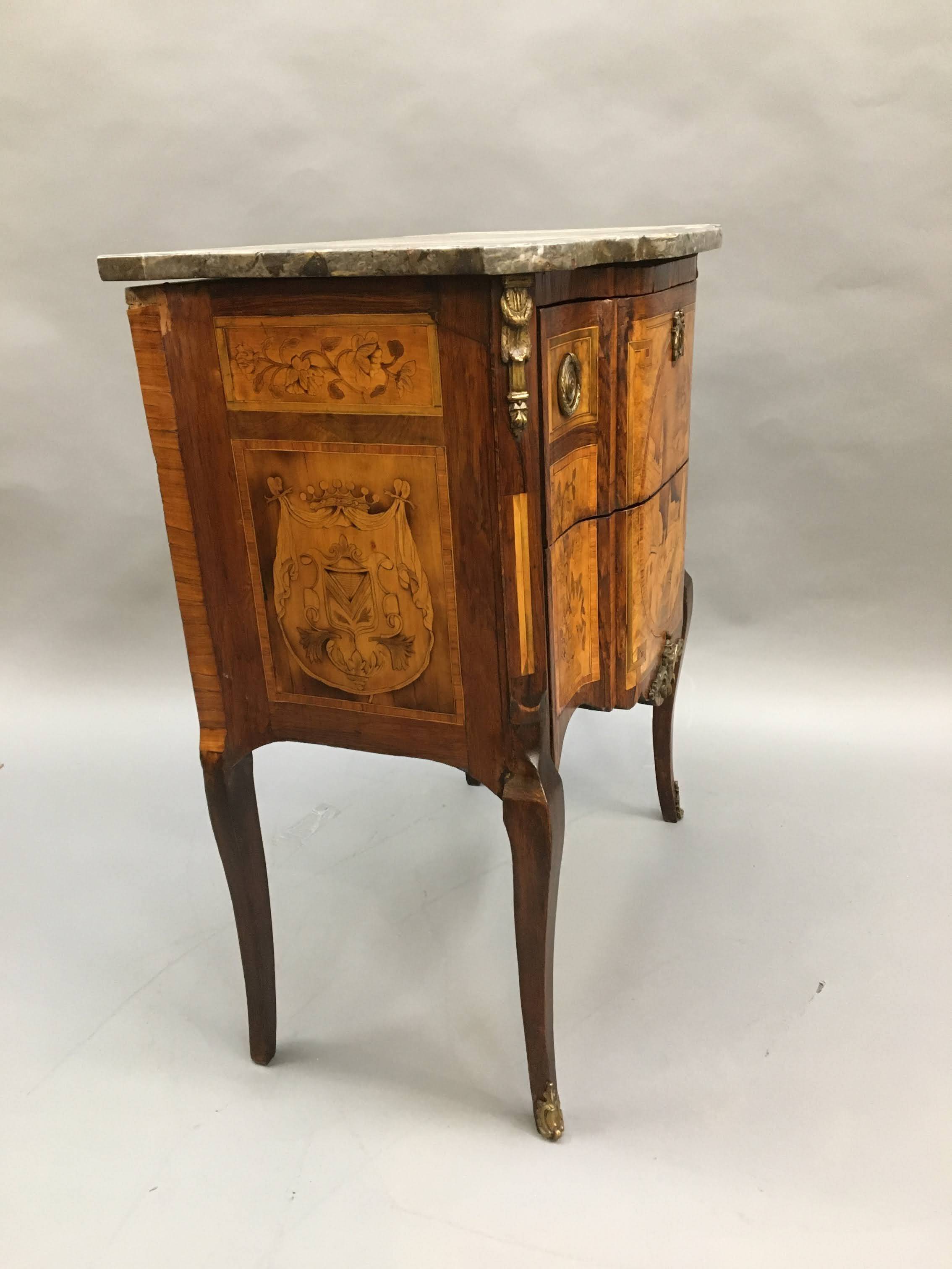 French Small Chest Of Drawers