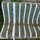 Public bench, street furniture, wrought iron garden bench