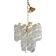 Murano Glass Virgola Chandelier by Simoeng