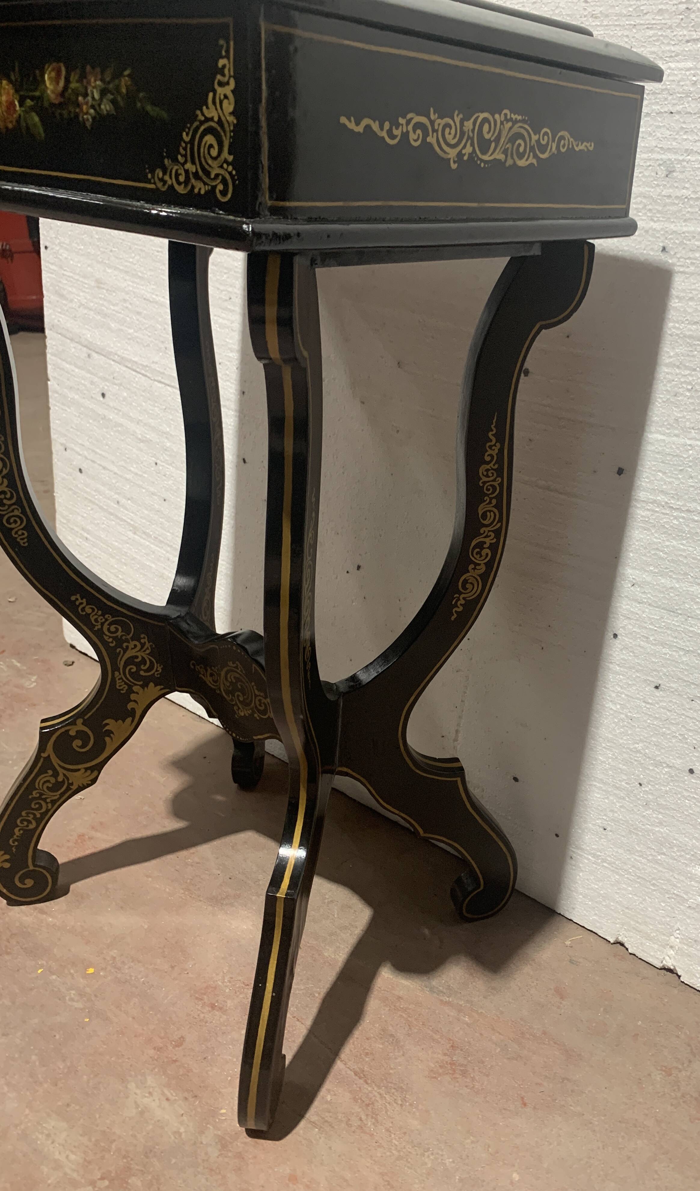 Napoleon worker in blackened wood, 19th century