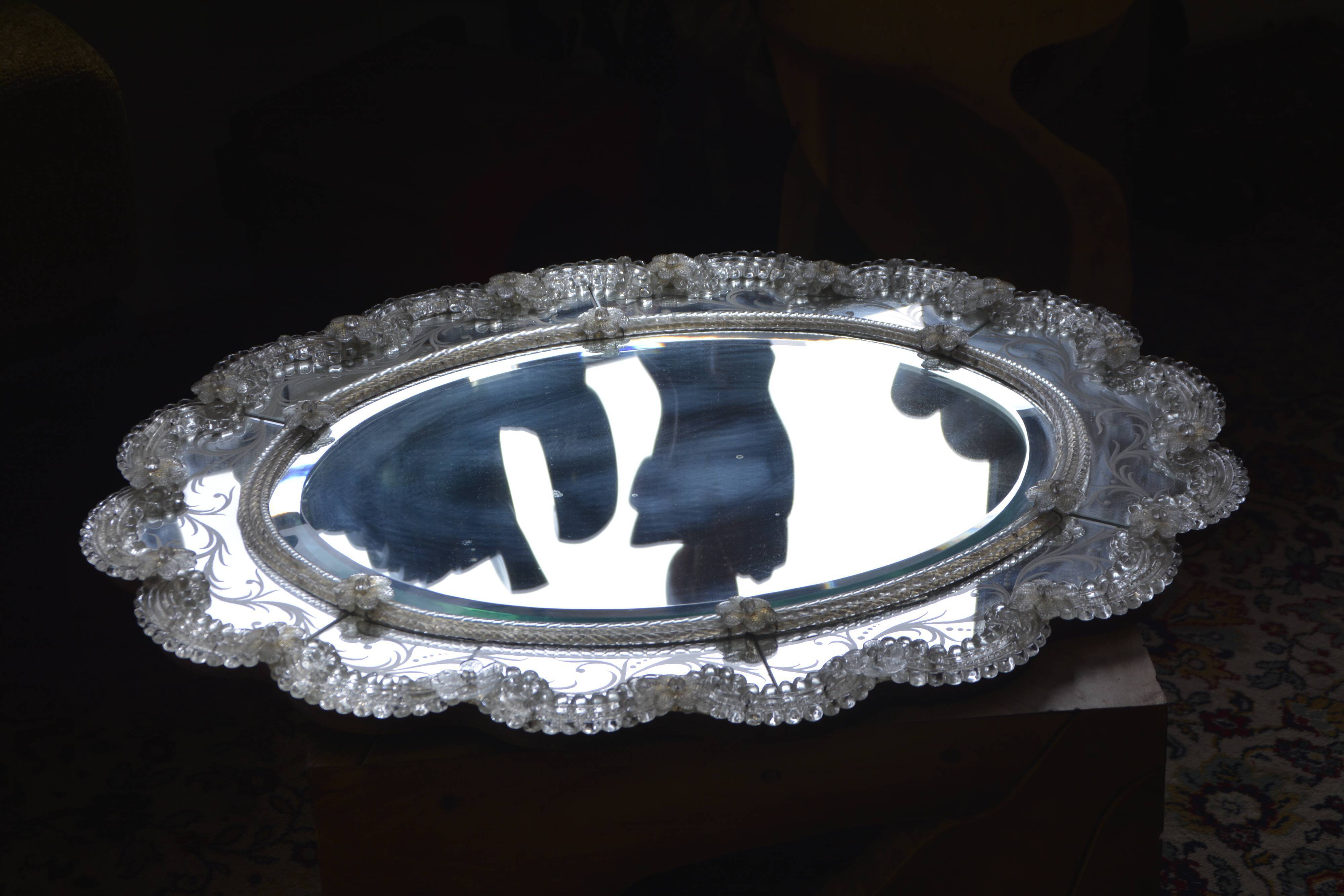 Venetian mirror murano