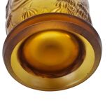 Josef Inwald - Barolac - "Koi Carp" - pressed glass vase - frosted glass -