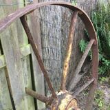 Wrought iron wheel