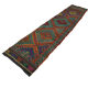 Vintage turkish kilim runner , 340 x 76 cm