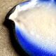 Flat plate in glazed ceramic by Poterie Pol Chambost