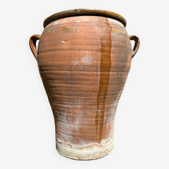 Terracotta pottery jar