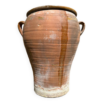 Terracotta pottery jar