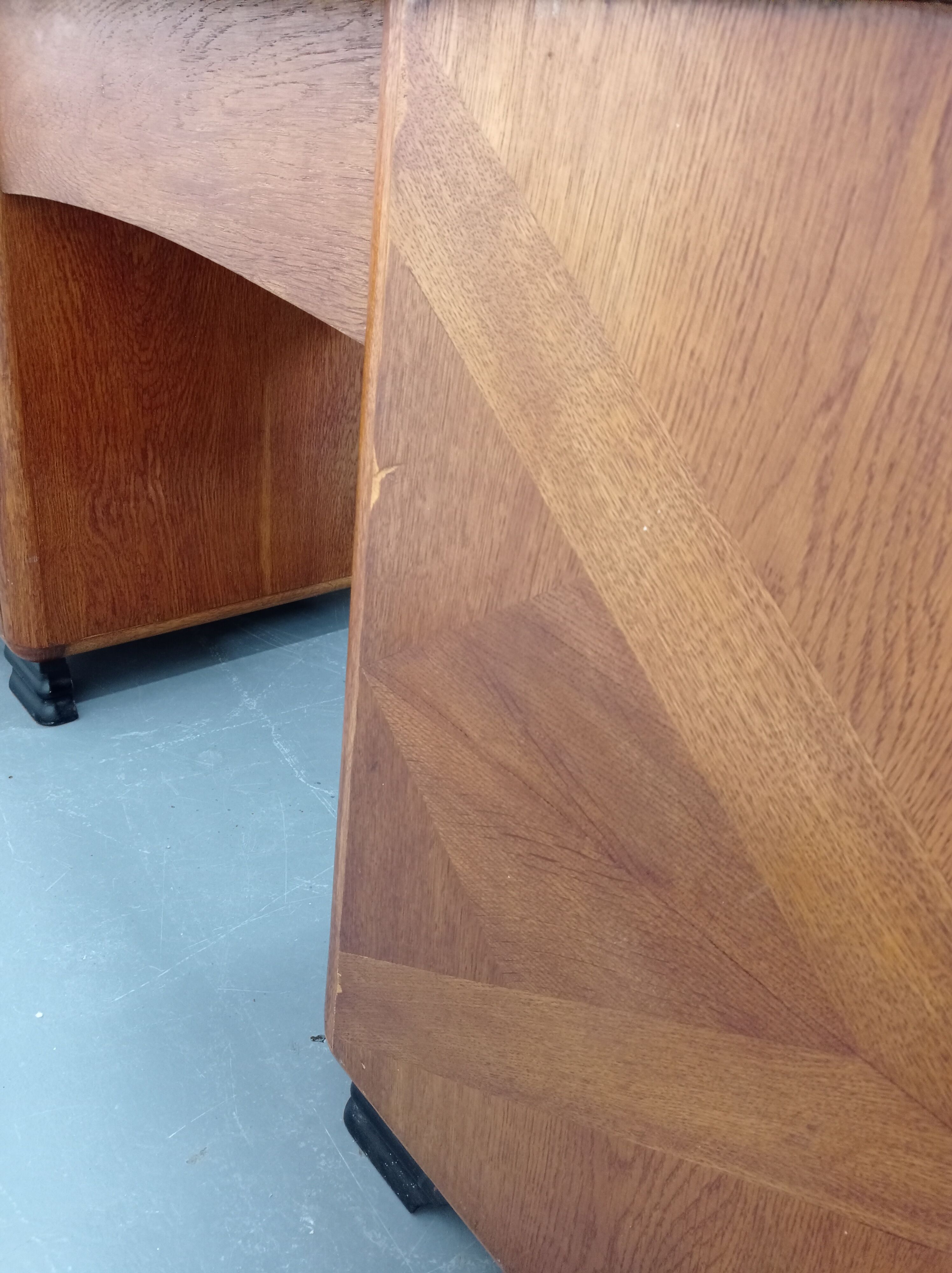 Bureau art déco marqueterie