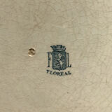 Old dish floréal